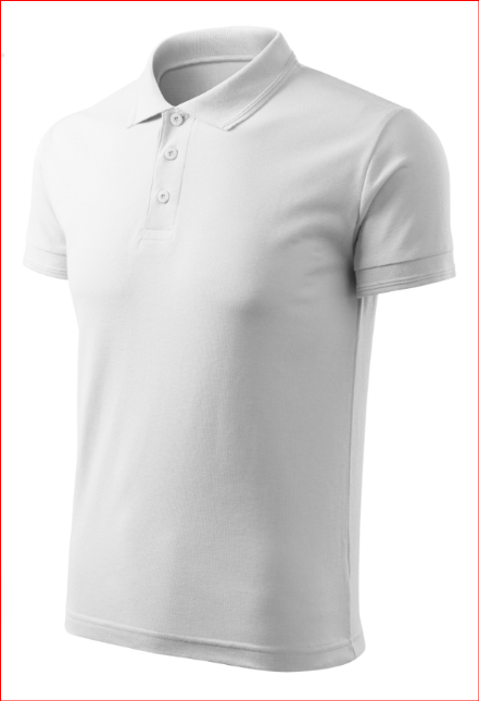 Panificazione - Polo bianca da uomo